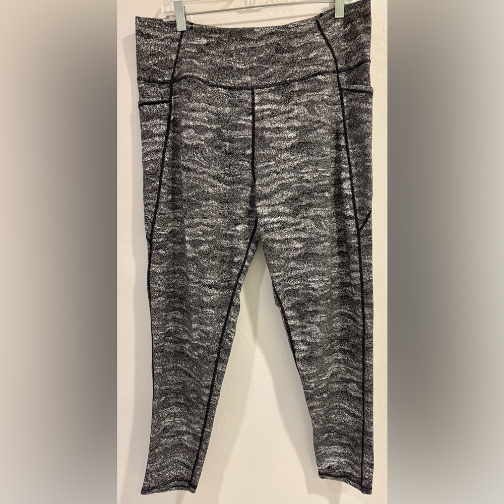 KINESIS Sport Leggings Active Workout Pants w/pockets 2X